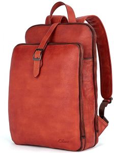 CLUCI-15.6-Inch-Laptop-Travel-and-Business-Leather-Backpack-for-Women_Reddish-brown_RRspacebusiness