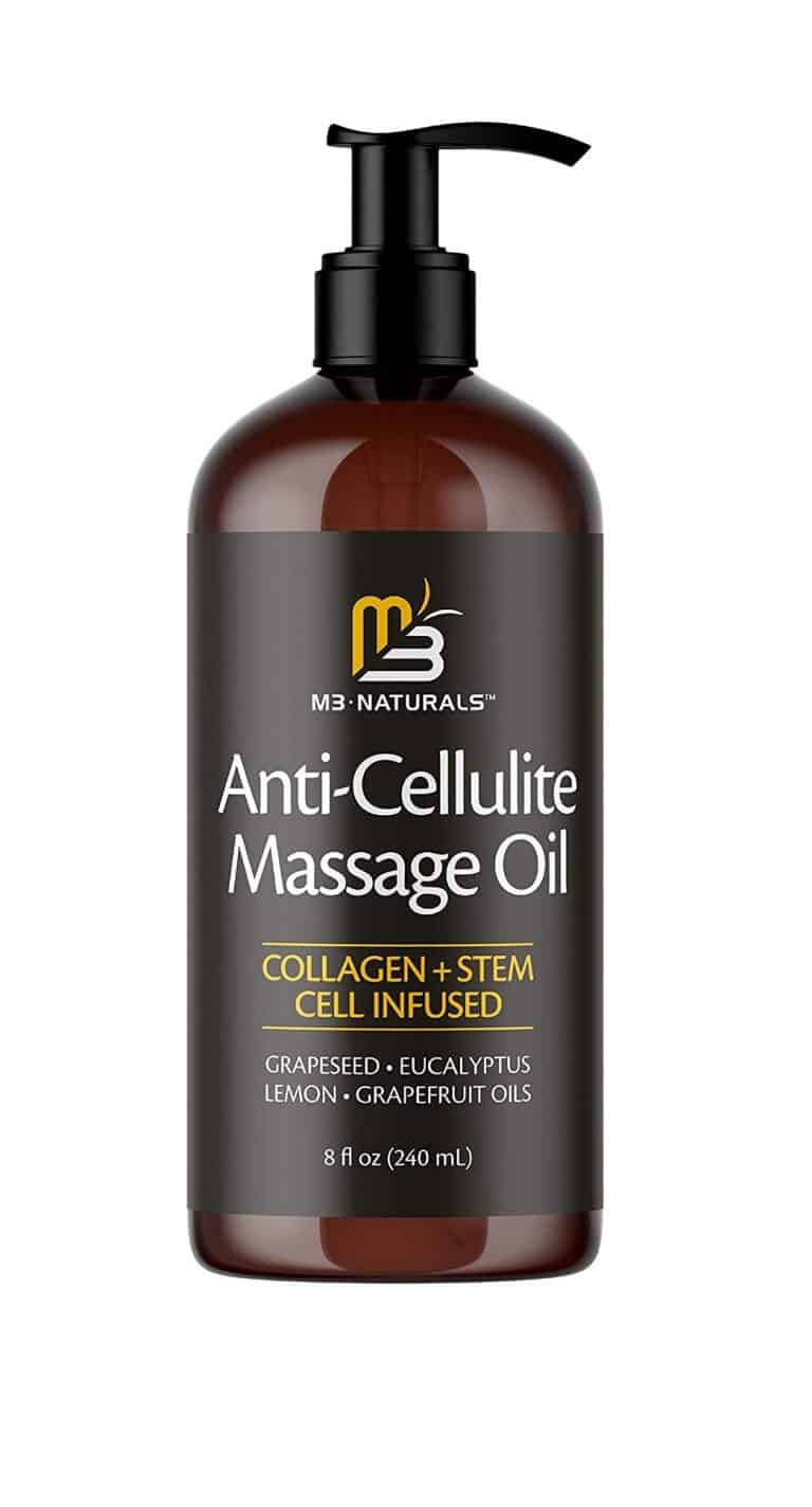 M3 Naturals Anti Cellulite Massage Oil
