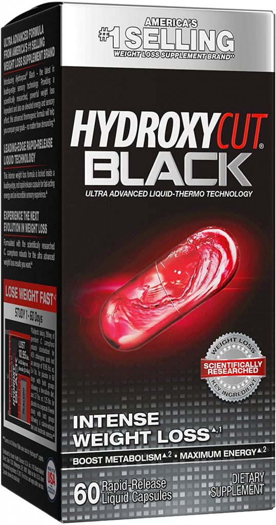 Hydroxycut Black recenserar 2021