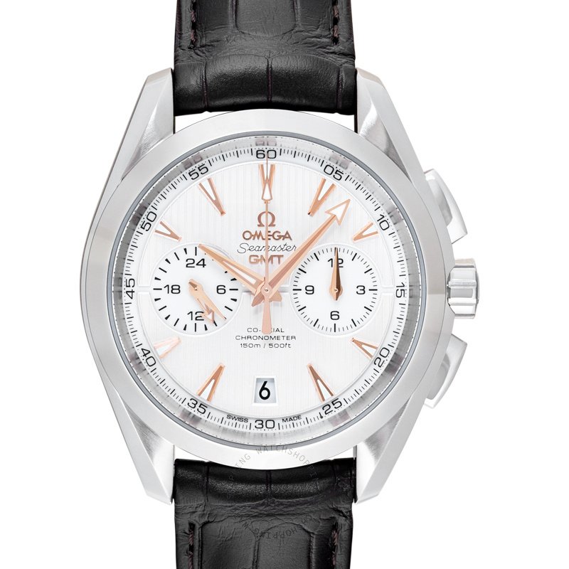 Seamaster Aqua Terra Co-Axial GMT Chronograph Automatic Silver