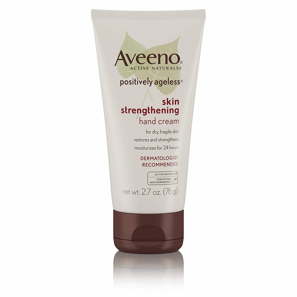 Aveeno Positivt Ageless hudförstärkande handkräm för torr hud_RRspace_Business