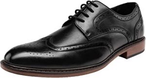 JOUSEN Mens Dress Shoes Modern Brogue Oxford Business Wingtip Shoes6