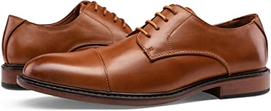 JOUSEN Mens Dress Shoes Modern Brogue Oxford Business Wingtip Shoes7
