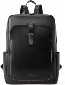 BOSTANTEN Leather Laptop Backpack_Plain-black_RRspacebusiness