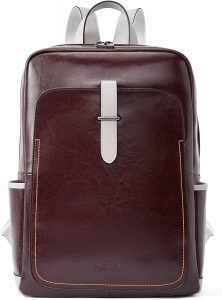 BOSTANTEN Leather Laptop Backpack_Wine-red_RRspacebusiness