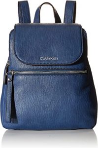 Calvin Klein Elaine Bubble Lamb Novelty Key Item Flap Backpack_Cobalt_RRspacebusiness