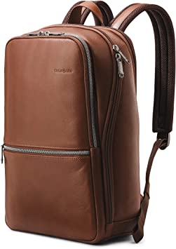 Samsonite-Classic-Leather-Slim-Backpack_Cognac_RRspacebusiness