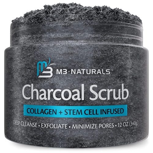 M3 Natural Charcoal Exfoliating Body Scrub_rrspacebusiness